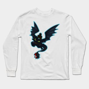 Toothy flight Long Sleeve T-Shirt